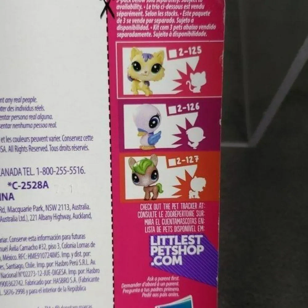 Hasbro Littlest Pet Shop‎ Series 2 Figures Cara Maltin Jan Bunnyton Pete seacolt